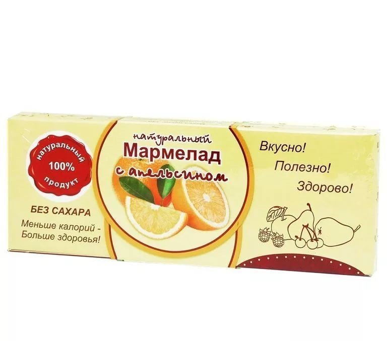  Мармелад натуральный "Апельсин" 140г в Тамбове