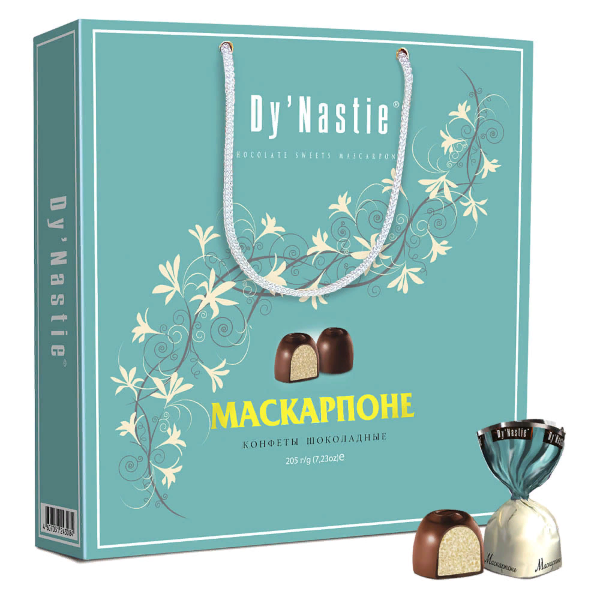 №3 Династия Сумка 170г Конфеты "Маскапроне" в Тамбове