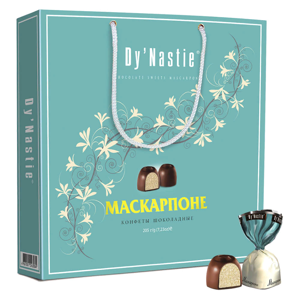  Династия Сумка 170г Конфеты "Маскапроне" в Тамбове