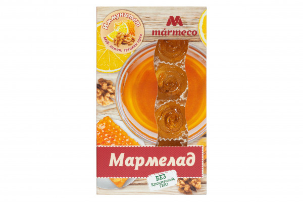 №2 Мармелад "Иммунитет"  Мёд, лимон, грецкий орех, 180г  в Тамбове